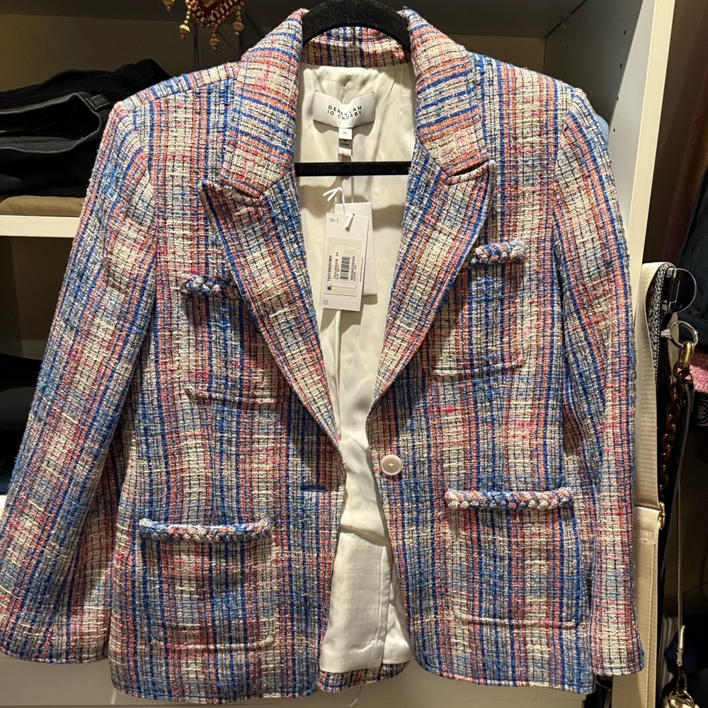 Derek Lam Tweed Blazer